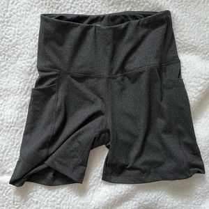 Small grey biker shorts